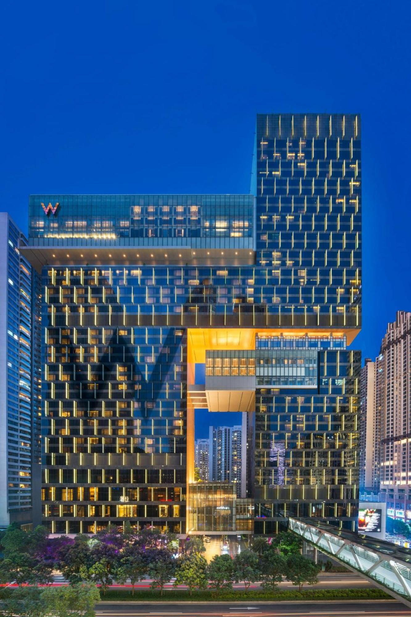 W Guangzhou Hotel Eksteriør billede